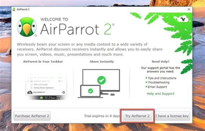 Try AirParrot App